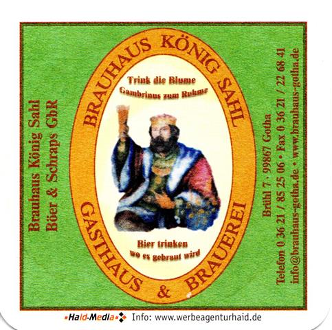 gotha gth-th knig sahl quad 1a (185-knig mit bierglas)